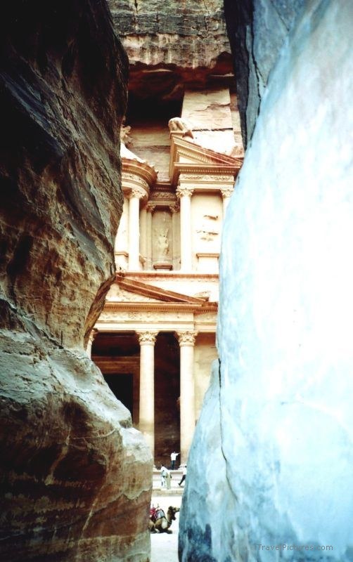 Petra Treasury building